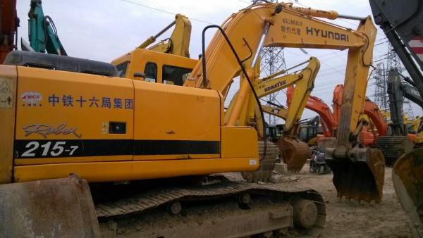 Used R215-7 HYUNDAI excavator for sale