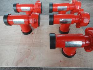 2" fonte de bombeamento do T parte MxMxF 2" anti oxidação dos T integrais do