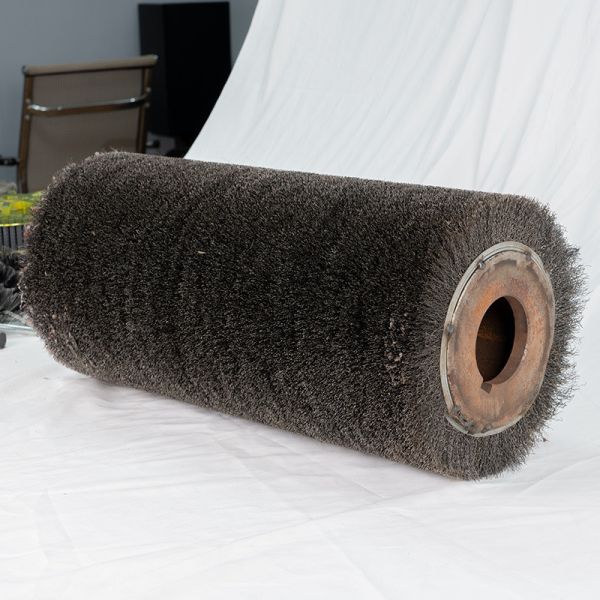 Industrial Rotary Cleaning Brush For Machine Polishing Rolling Mills Coil Treatment