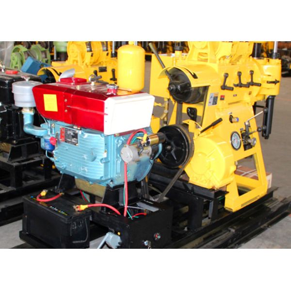 Трейлер небольшой буровой установки водяной скважины роторный установил силу глубины 37КВ 300м