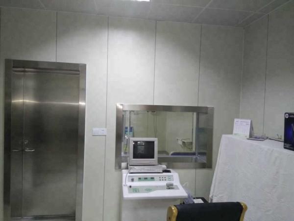 vidro chumbado grosso de 8mm que protege a proteção médica técnica e da pesquisa