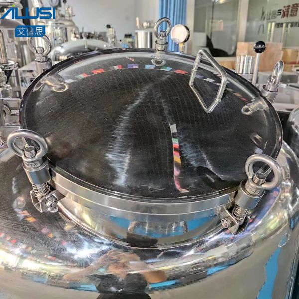 Вода изготовленного на заказ бака для хранения нержавеющей стали качества еды 316L санитарная жидкостная храня сосуд