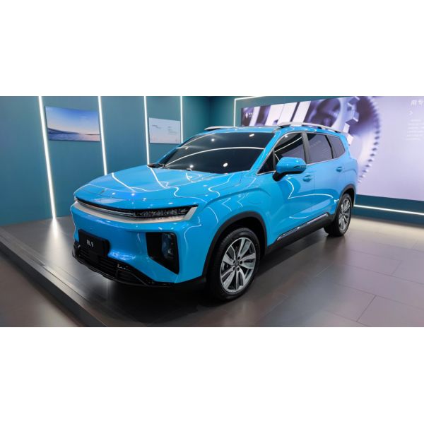 Новый энергетический электрический большой внедорожник Ruilan 9 Электрический семейный автомобиль 7 мест 163 км / ч