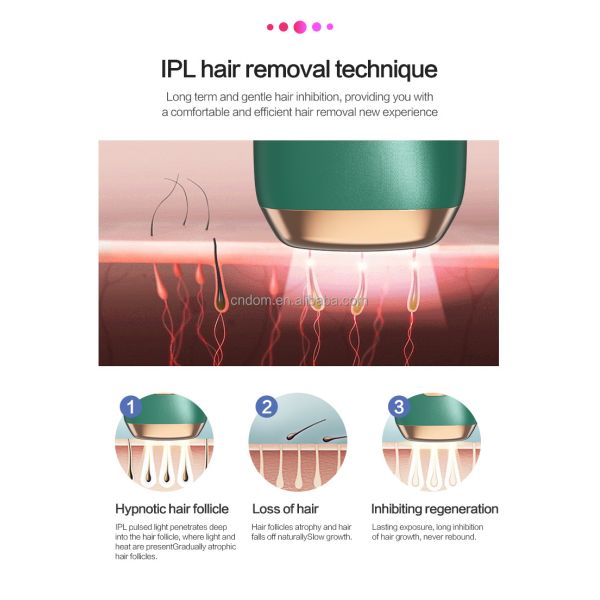 Experience Professional Results at Home with Our OEM Logo IPL Hair Removal Device