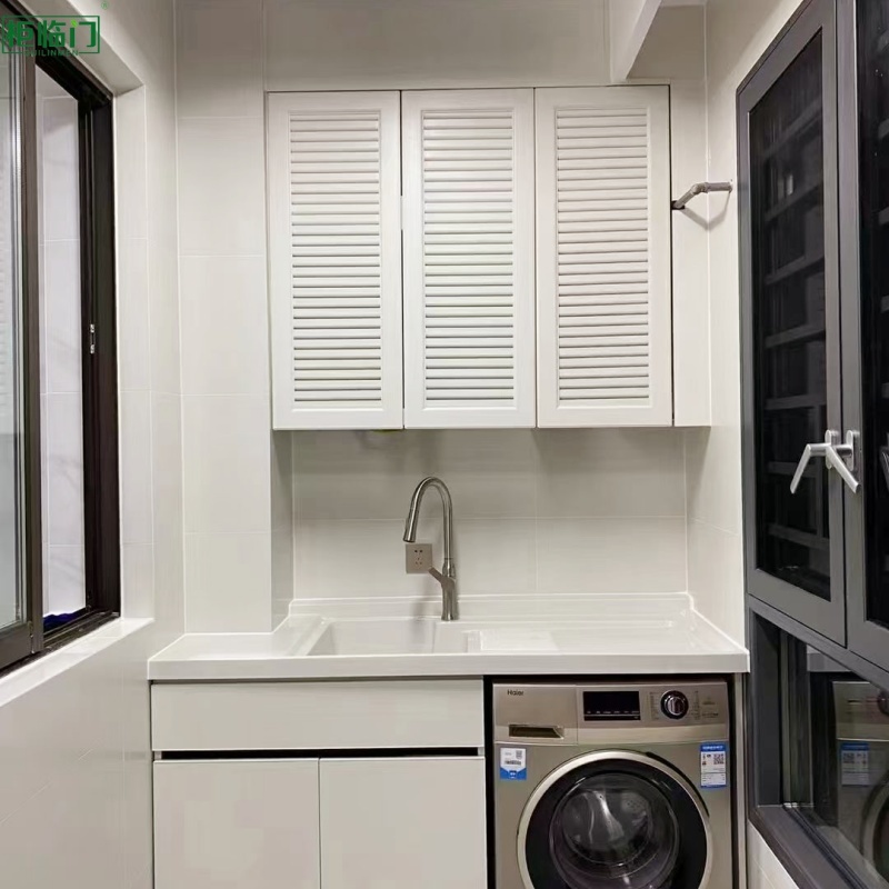 Weather Resistant Aluminum Balcony Storage Cabinet With Lond Life Servise