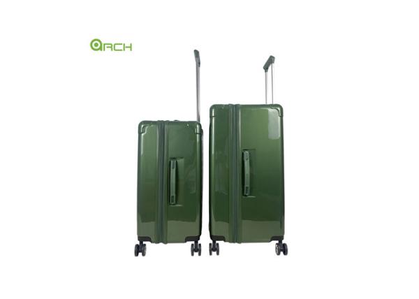 ABS+PC Hard Sided Trolley Travel Luggage with Spacious Interior and Spinner Wheels