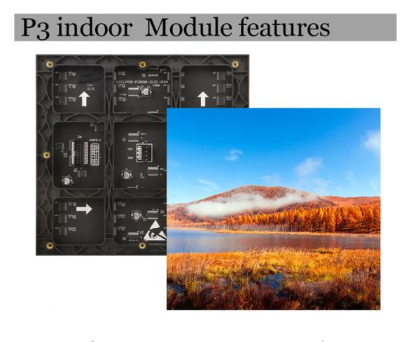Mbi5124 Drive IC Indoor LED Screen Module P2 P2.5 P3 P4 P5