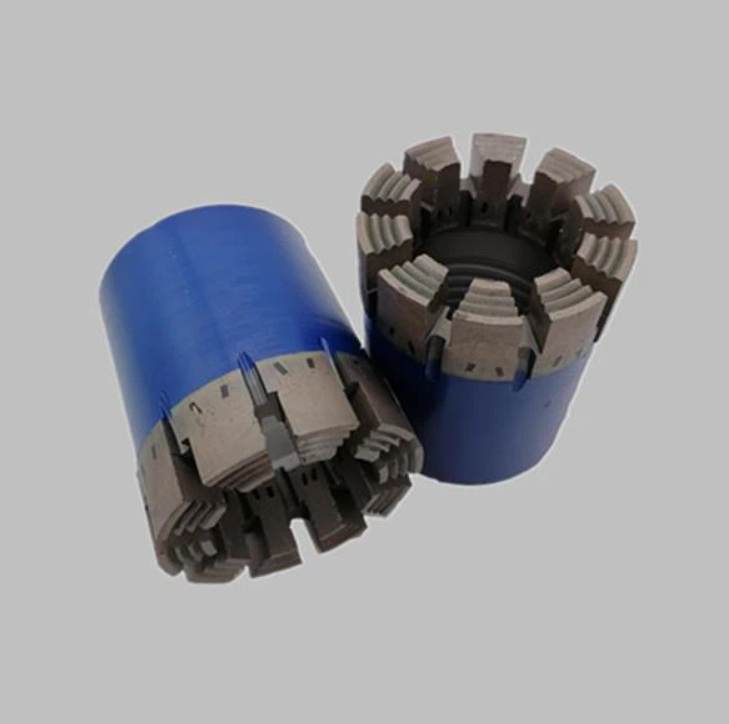 Bq Nq Hq Pq Double Tube Diamond Core Bits For Varieties Of Drilling Tasks