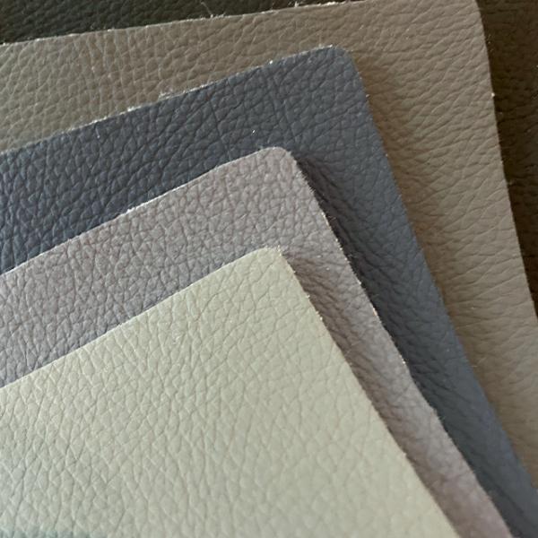 Small Lichi Pattern 1.4mm PVC Leather - Abrasion Resistant For Indoor Furniture