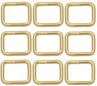 A bolsa do metal soa o ajustador fino de Ring Buckles Webbing Strap Loops do retângulo do hardware