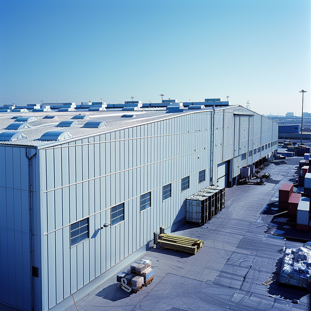 Steel Portal Frames for Logistic Centers Efficient and Flexible Building Solutions