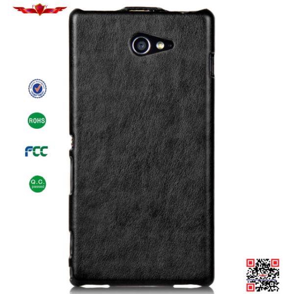 Hot Selling 100% Quality Guaranteed PU Flip Leather Cover Cases For Sony Xperia M2
