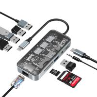 Hub de lecture de cartes en aluminium professionnel pour un flux de travail amélioré