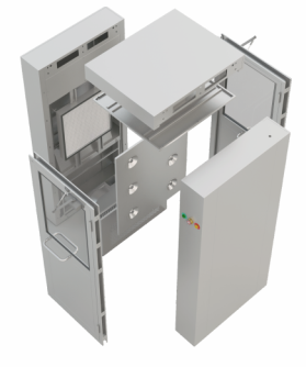 YANING Воздушный душ H13 HEPA фильтр из нержавеющей стали