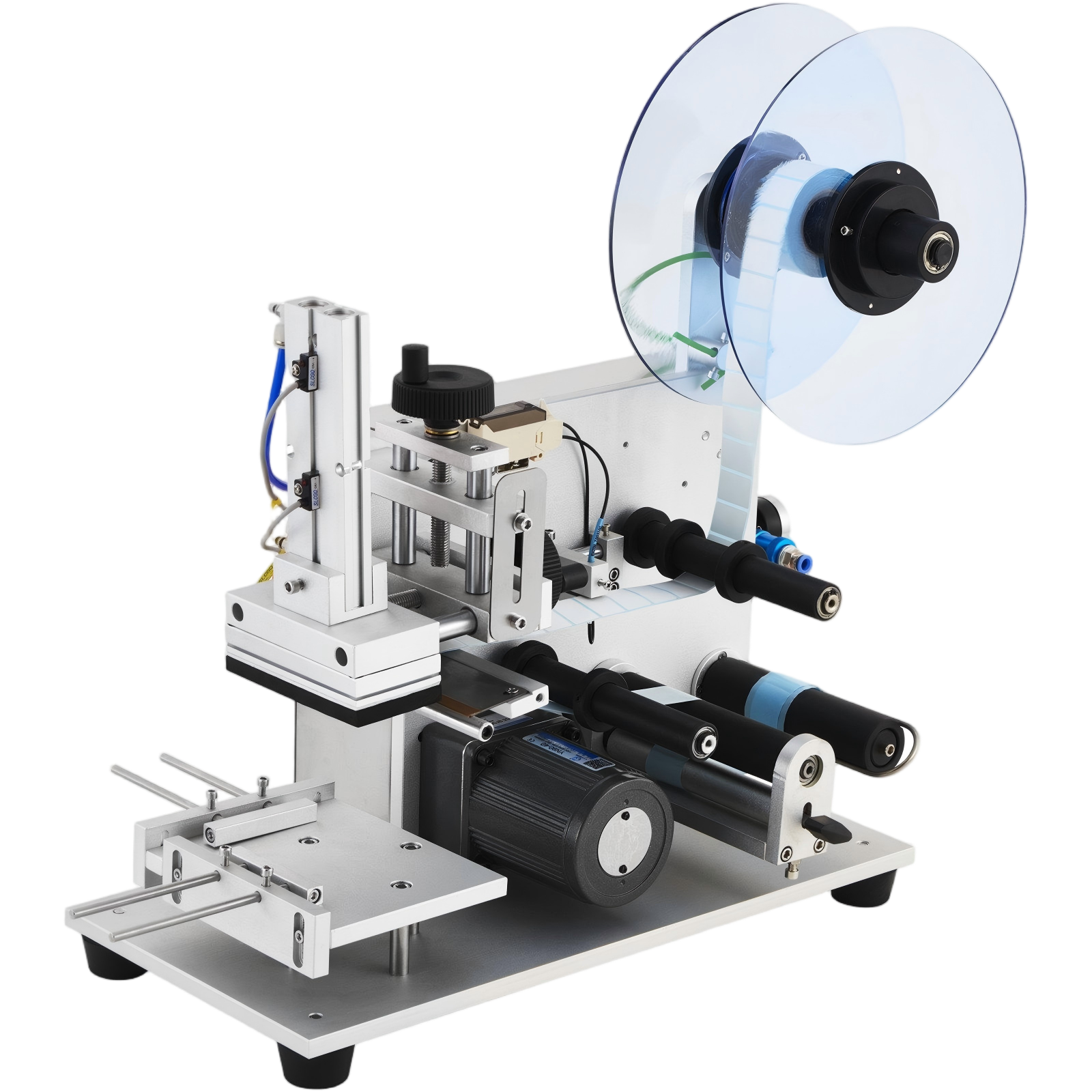 Semi-automatic Labeling Machine Desktop Can Cardboard Box Flat Bottle Labeling Machine Can Be Paired with Printing Machine