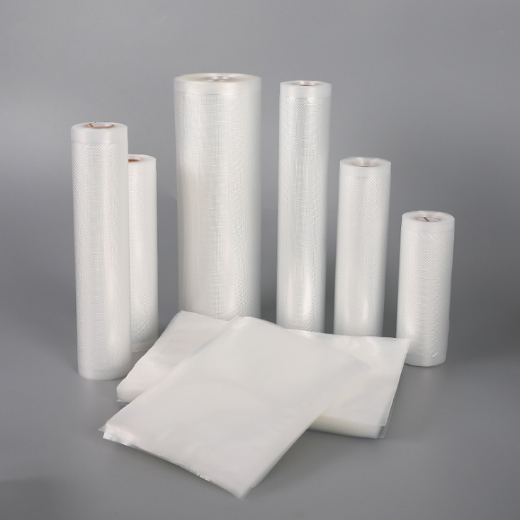 Airtight Pre Cut Vacuum Sealer Bags 200mic Vacuum Bags For Food Packaging