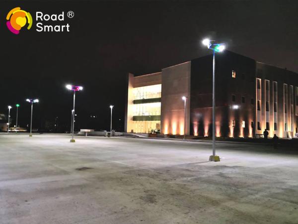 210lm / W Outdoor Solar Powered Street Lights With Lithium Battery Backup 3 - 5 Rainy Days