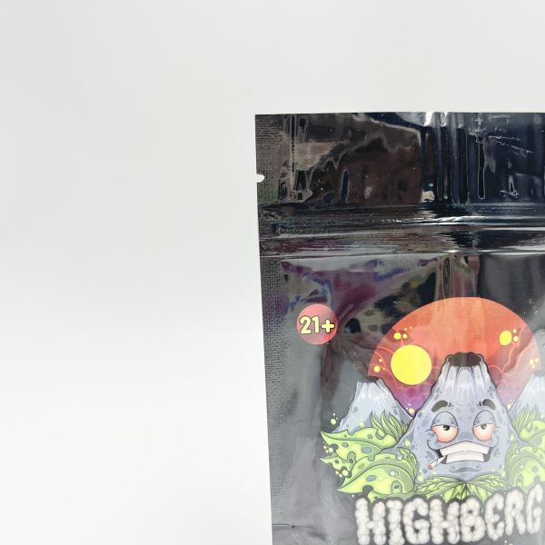 CBD de impresión de encargo florece la bolsa 160mic 320mic del soporte del papel de aluminio para arriba