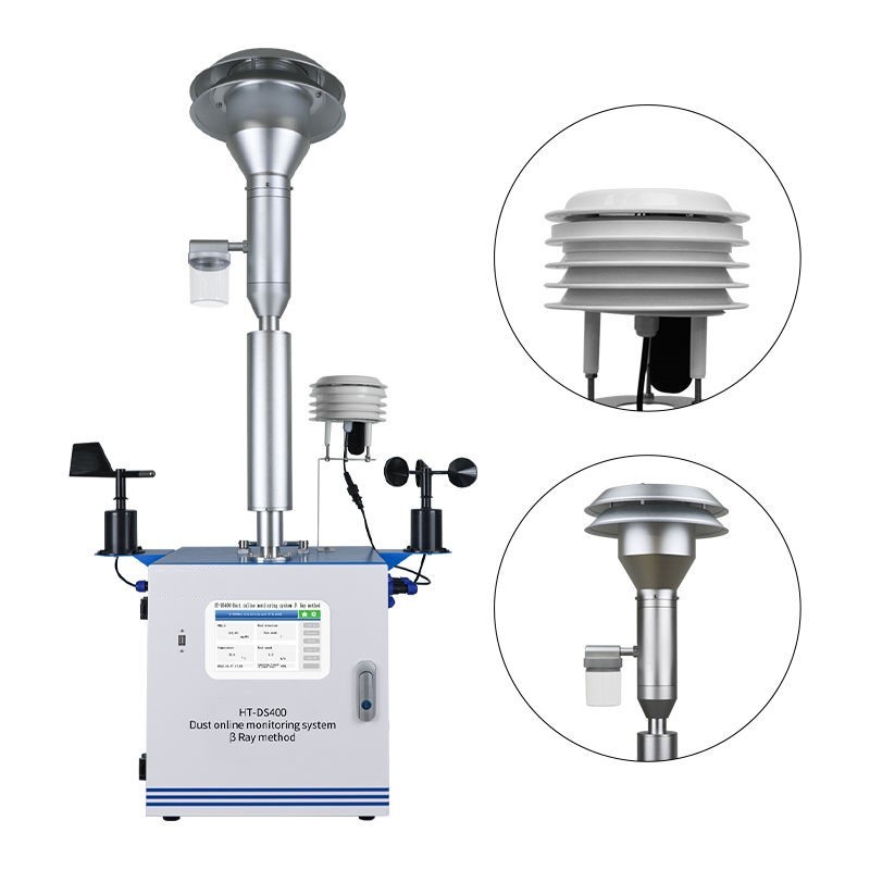 Online Monitoring Station Environmental Dust Beta Rays Detection