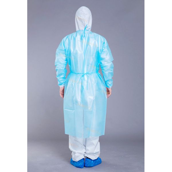 Disposable Antimicrobial 35g Non Woven Surgical Gown