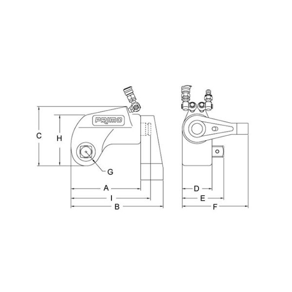Electrical Hydraulic Power Tools , PU Drive Shaft Hydraulic Cutting Tools High Strength