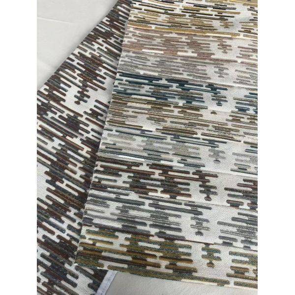 Colorful Woven Chenille Fabric For Sofa Heavy Weight Chenille Home Textile Fabric For Home Decoration