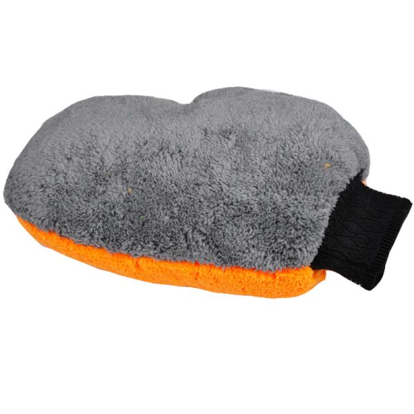 Thumb Design Ultra Absorbent Coral Fleece Car Wash Mitt 