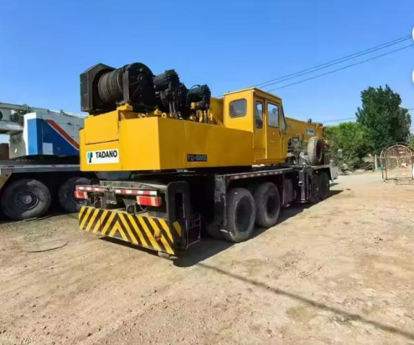 Used Tadano TG-500E Truck Crane | Mitsubishi Engine Brand
