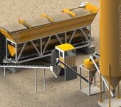 100m3/H Dry Mix Mortar Plant
