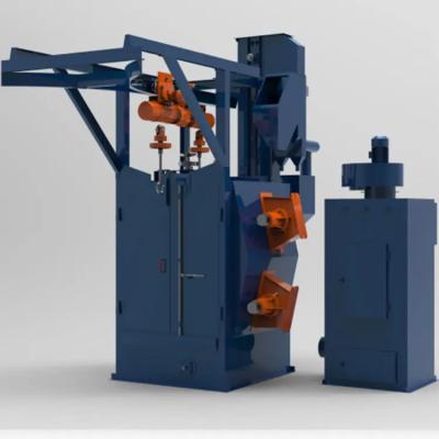 Hook Hanger Type Blaster Bsa2.5 LPG Cylinder Shot Blasting Machine CE