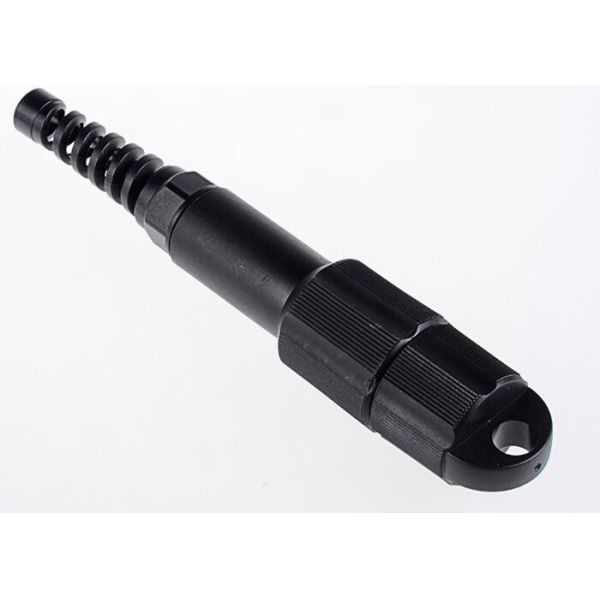 Cordón de remiendo de fibra óptica del conector de PDLC IP67 al aire libre con la vivienda de cobre amarillo niquelada