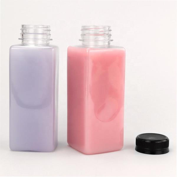 Customized Plastic Beverage Bottles Commercial 350ml Juice Bottle