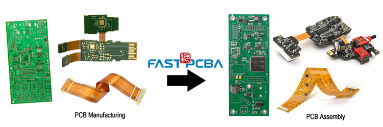 собрание 3mil SMT доски PCB толщины 4.0mm твердое гибкое