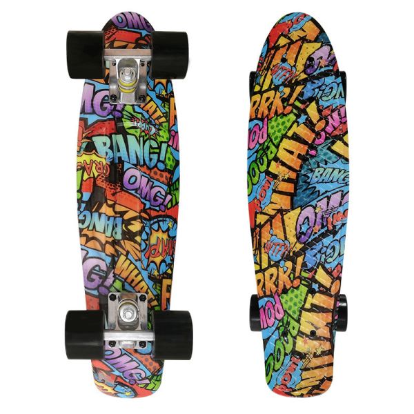 22x6 Inch Rainbow Penny Skateboard