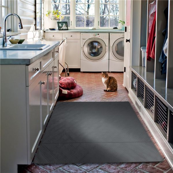 Oxford Anti Tear Pet Floor Mat Dog Play Crate Pee Training Waterproof