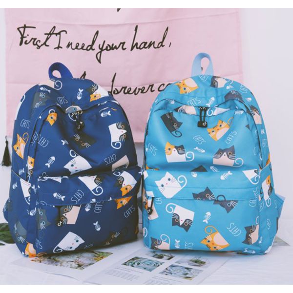 New Japan and south Korea cute cartoon backpack fashion backpack middle school students bag