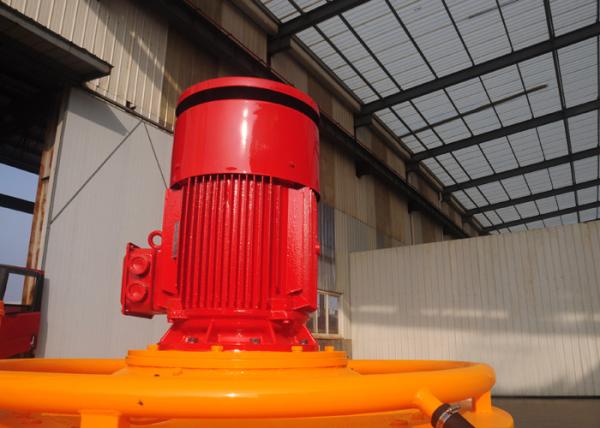 Steel Heavy Duty Planetary Concrete Mixer / Concrete Batch Mixer Compact Structure