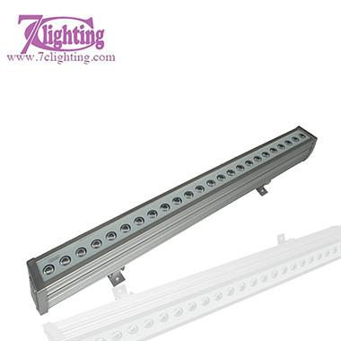Waterproof 24x3W Tricolor LED Wall Washer IP65 Daisy Chain Linking Wash BAR Lighting
