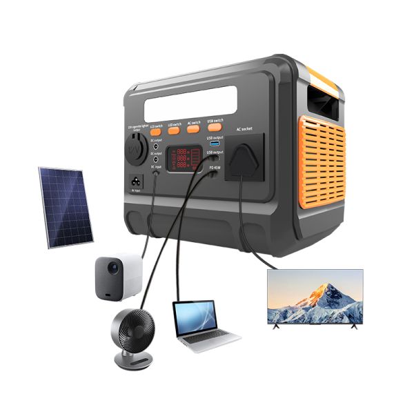 Convenient 600W solar energy generator  Mobile Power Supply For Solar Generator And Energy Storage