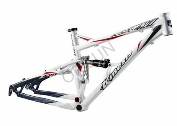 26er XC Full Suspension Bike Frame Custom Made Disc Brake 2676 Grams