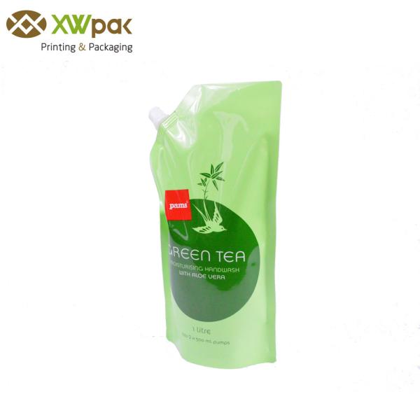 Custom Printed Soap Aluminum Foil Bags Stand Up Laundry Detergent Packaging Bags