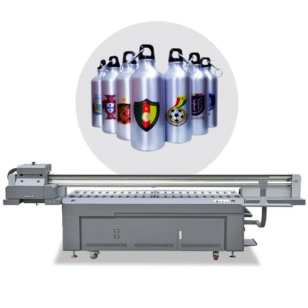 High Quality Printer 360 Round Aluminum Cans Auto UV Cylinder Printing Machine