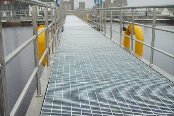 Heavy Duty Galvanised Steel Grid Grating Plate For Sewage Treatment Plant