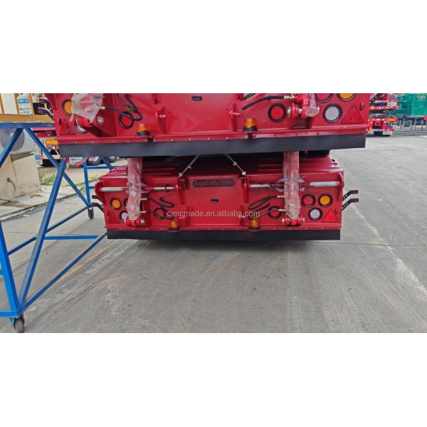 100000kg Max Payload Multi Axle Low Bed Semi Trailer for Heavy Duty Transport by CIMC