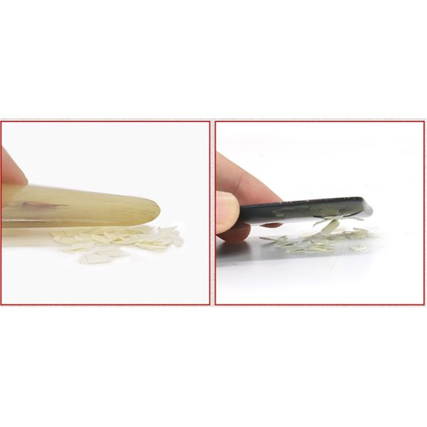 Natural Guasha Scraping Plate for Muscle Relief and Massage Accessory Certification