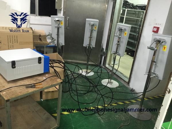 Military High Power waterproof Outdoor Prison UAV Signal Drone Jammer WIFI5.8G GPS Cell Phone Signal Jammer