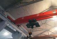 10 Ton Single Girder Electric Overhead Crane Remote Control de carregamento de viagem