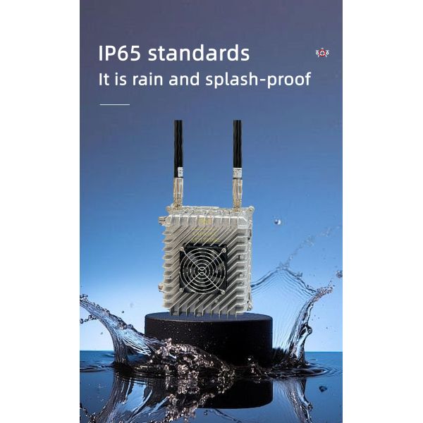 900MHz 5.8g 30W Two Bands Anti Drone System , Aluminum Fpv Killer System Suppression