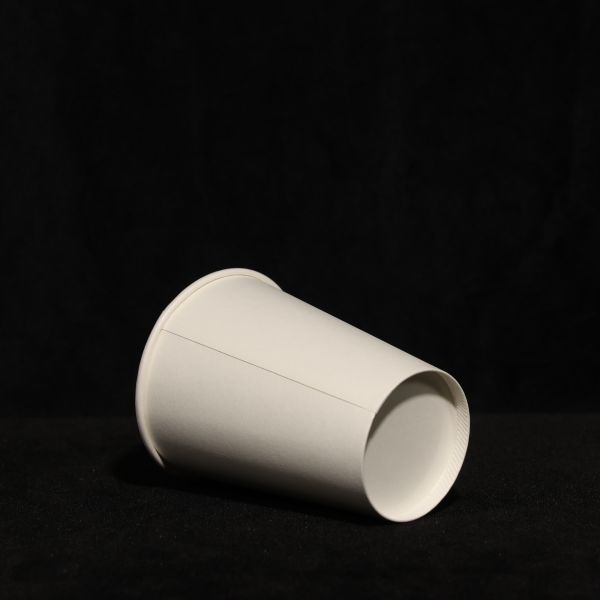 12OZ Capacity Disposable Paper Cup Eco Friendly With Snap On Lid OEM Logo