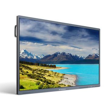 Tela plano interativo inteligente do IR LCD toque sem fio do dedo de 100 polegadas